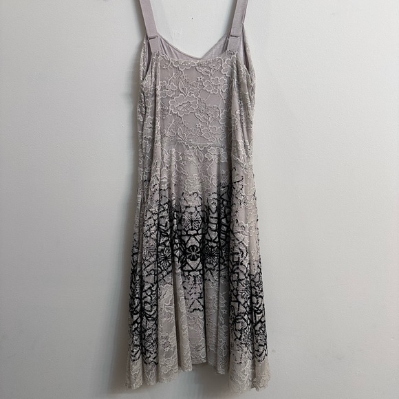 Free People Tan & Black Lace Dress - Picture 10 of 13